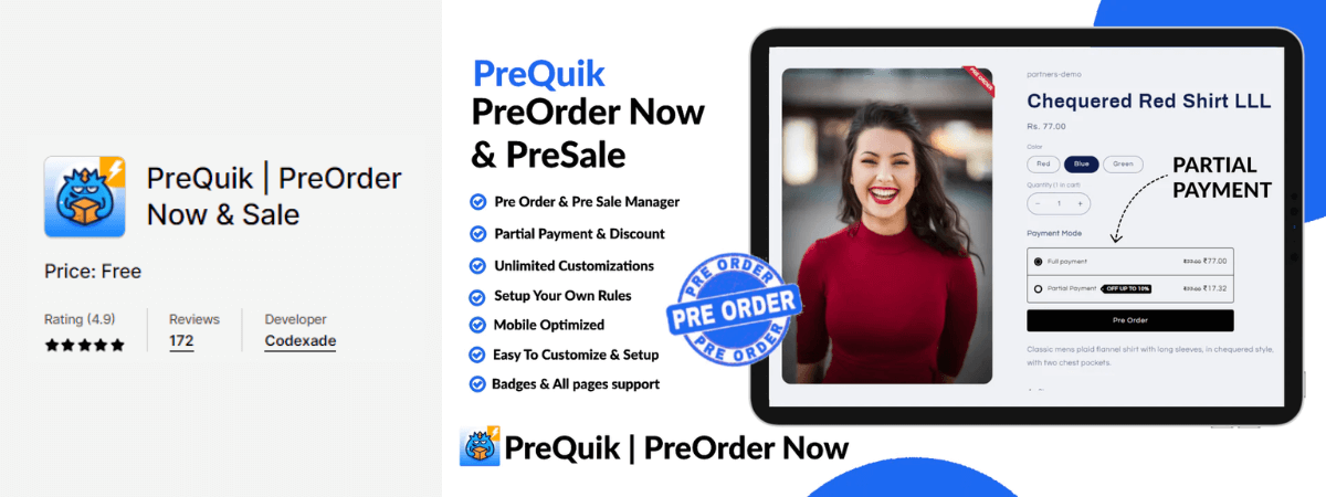 9. PreQuik | PreOrder Now & Sale