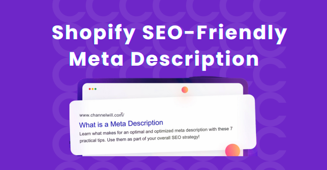 How To Edit SEO-Friendly Meta Description on Shopify