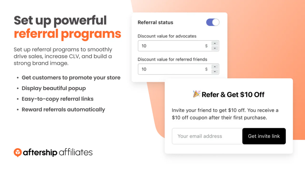 AfterShip Referral&Affiliate