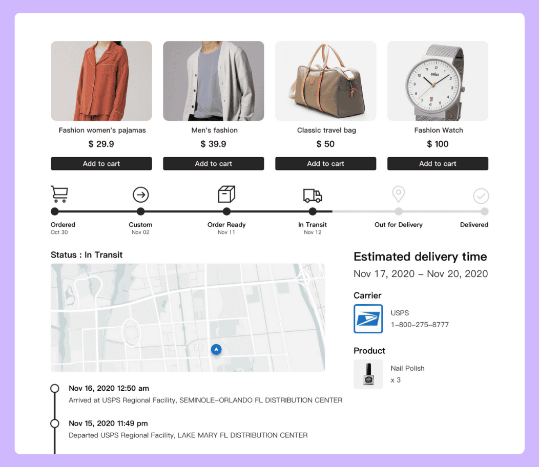 parcelpanel order tracking