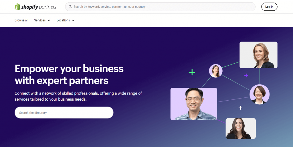 shopify partner directory