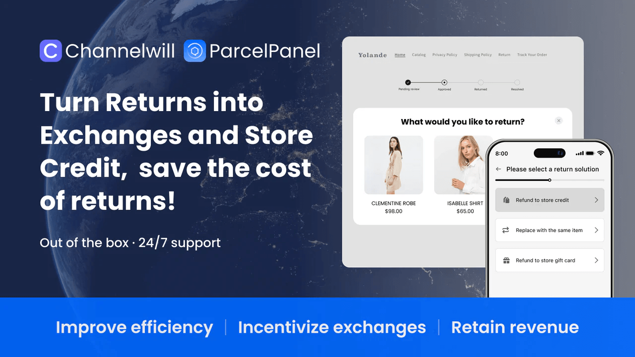 Parcel Panel Returns Pricing