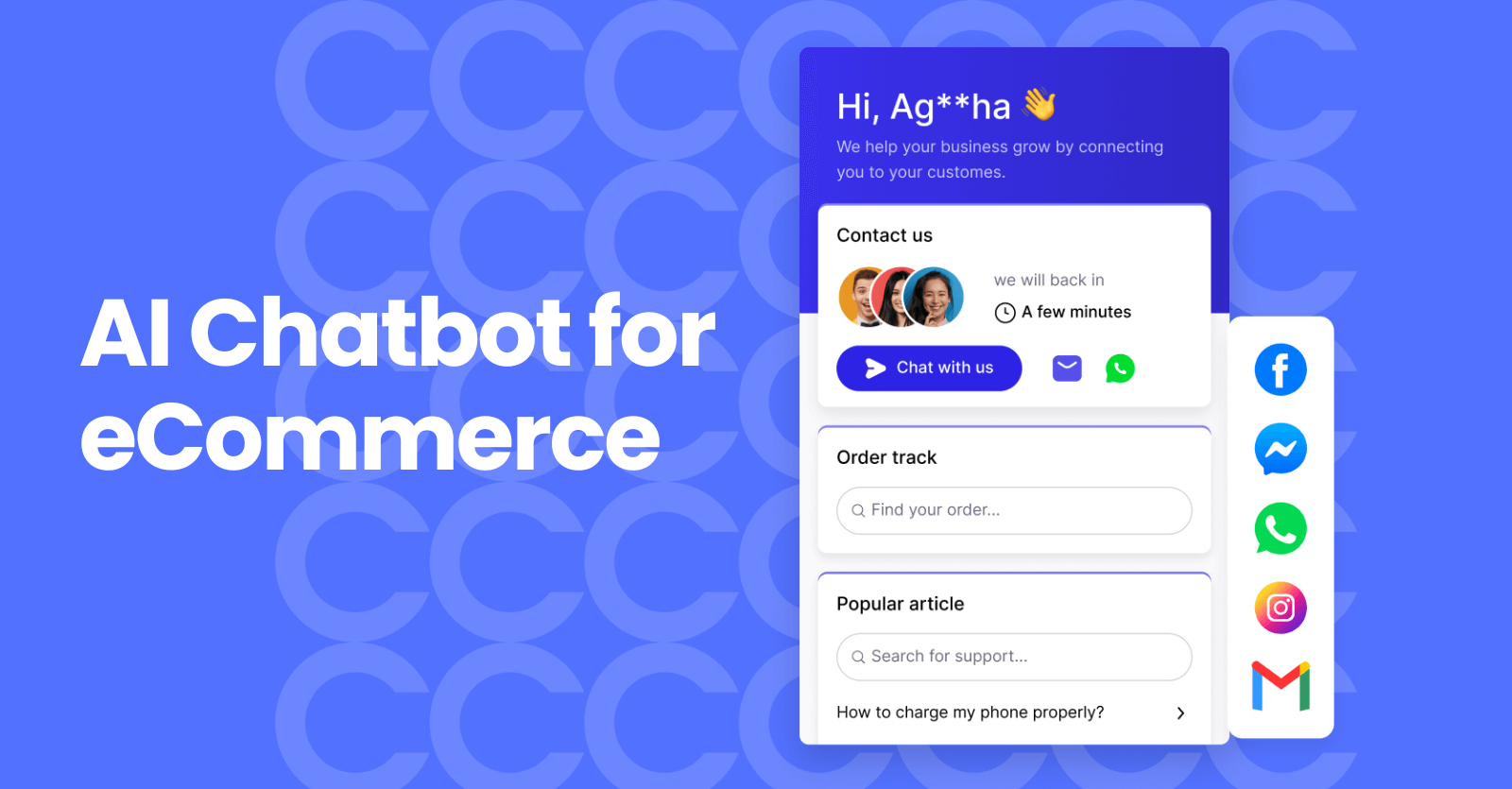 AI Chatbot for Ecommerce