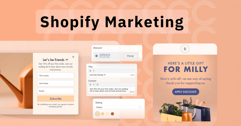 Shopify marketing