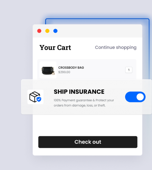 Shipping insurance