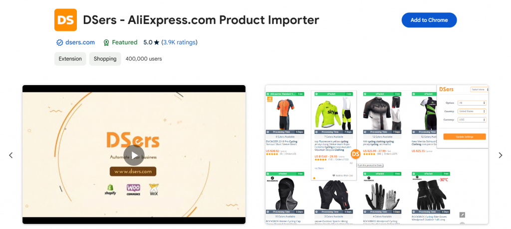 dsers aliexpress dropshipping